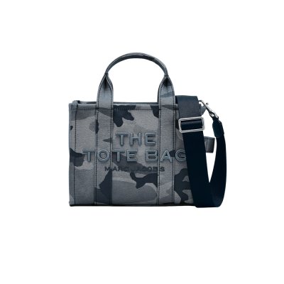 THE CAMO JACQUARD SMALL TOTE BAG